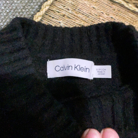 Calvin Klein Black Knit Sweater - Picture 3 of 3
